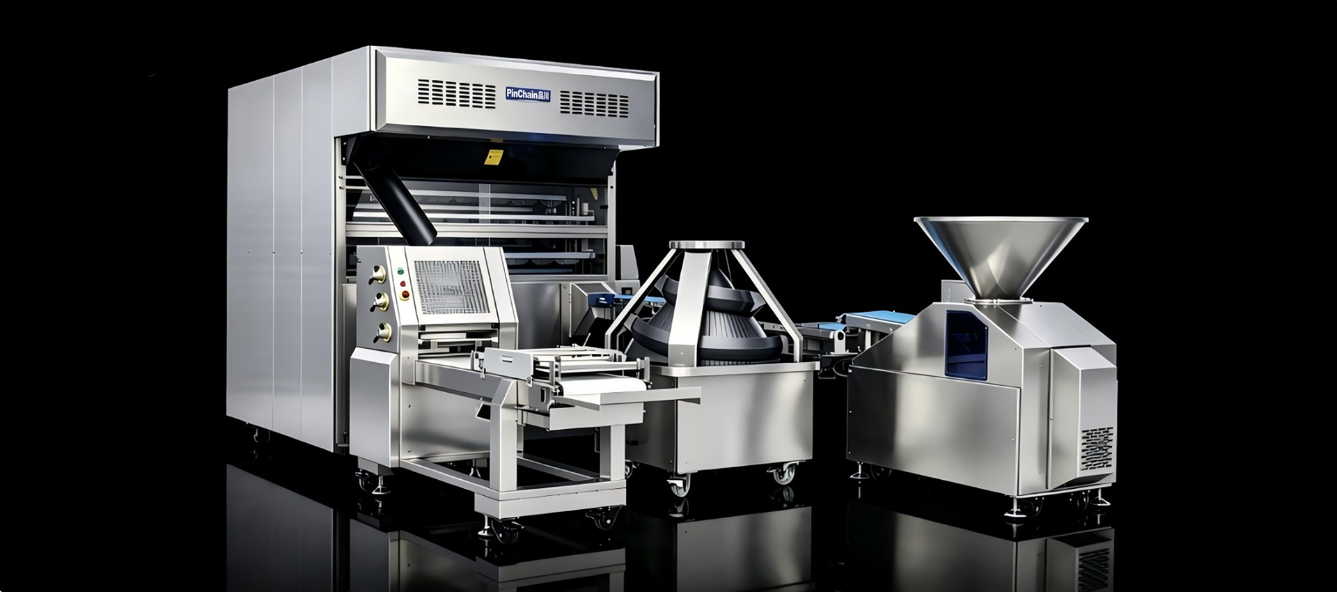 Complete bakery production lines by PinChain